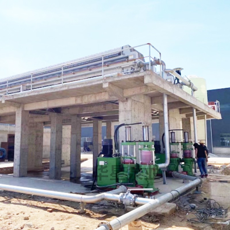 壓濾機節(jié)能進料泵，液壓陶瓷柱塞泥漿泵