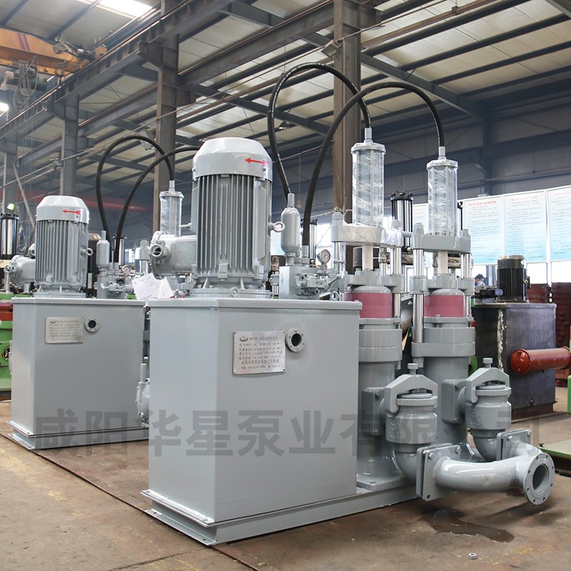 壓濾機節(jié)能進料泵，液壓陶瓷柱塞泥漿泵